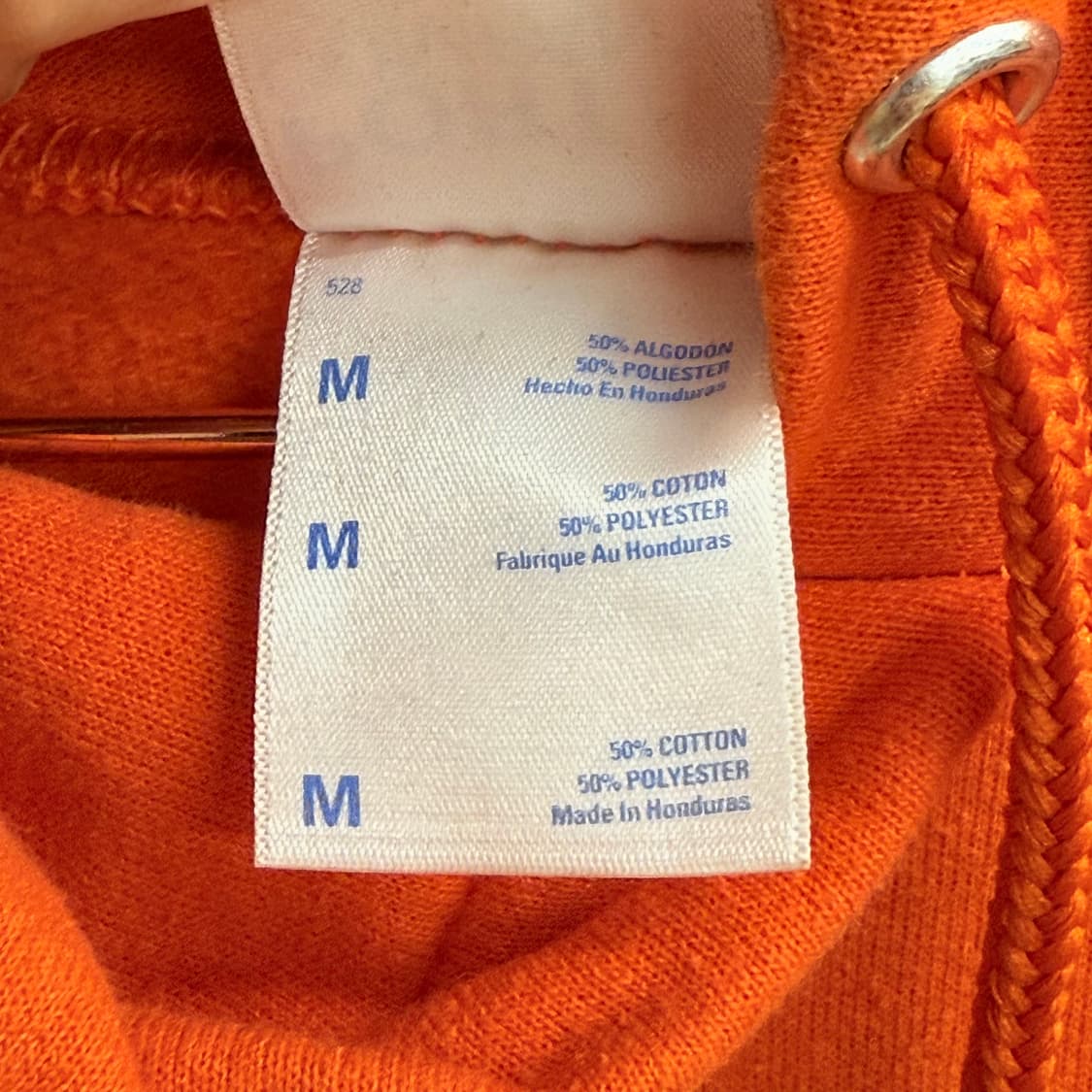 port company 프린스턴 오렌지색 후드티 M 상품이미지3