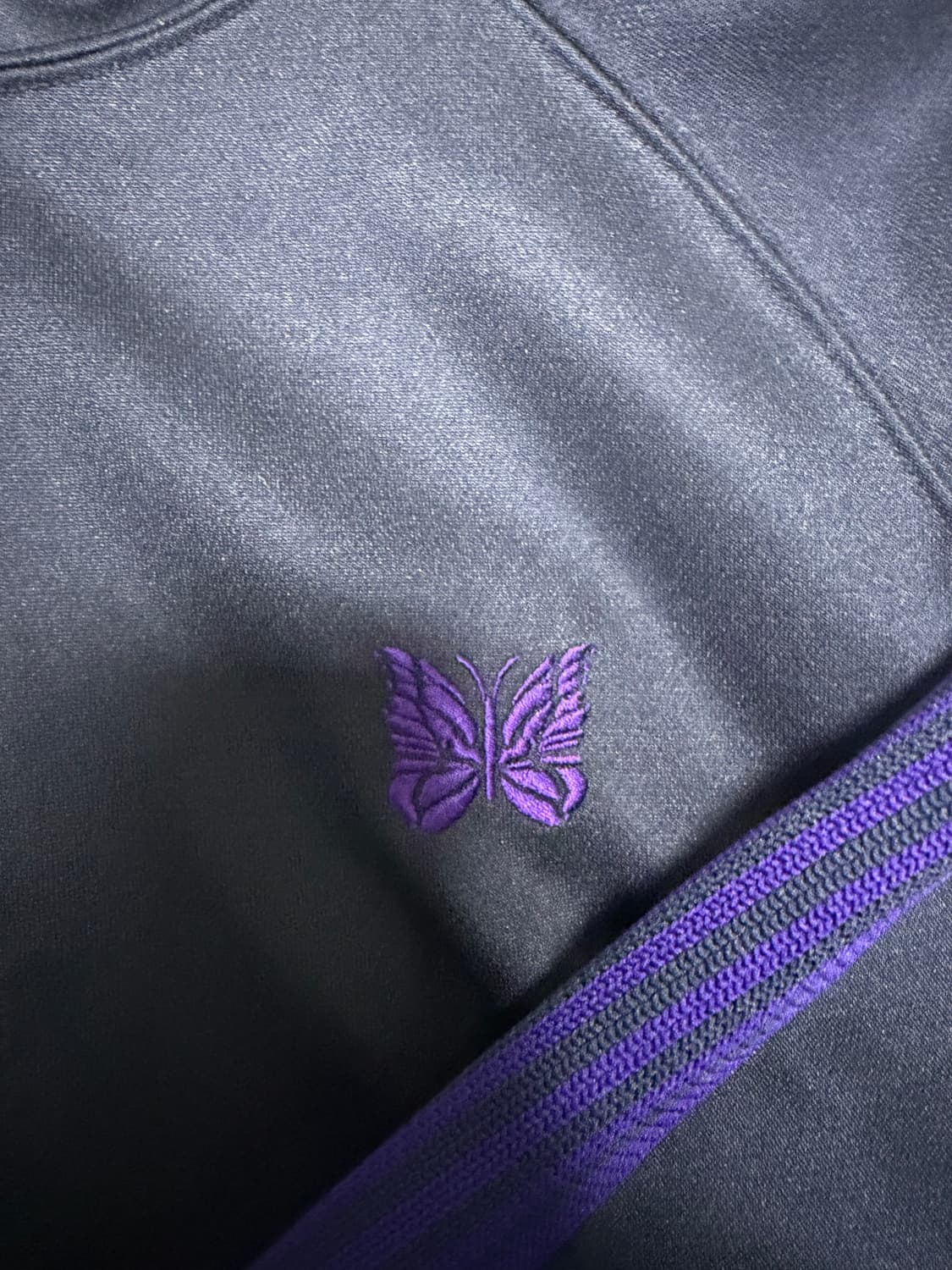 니들스 트랙자켓 폴리 스무스 네이비 L 상품이미지3