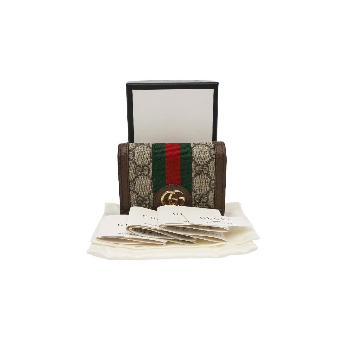 구찌 오피디아 GG수프림 캔버스 카드지갑 상품이미지1