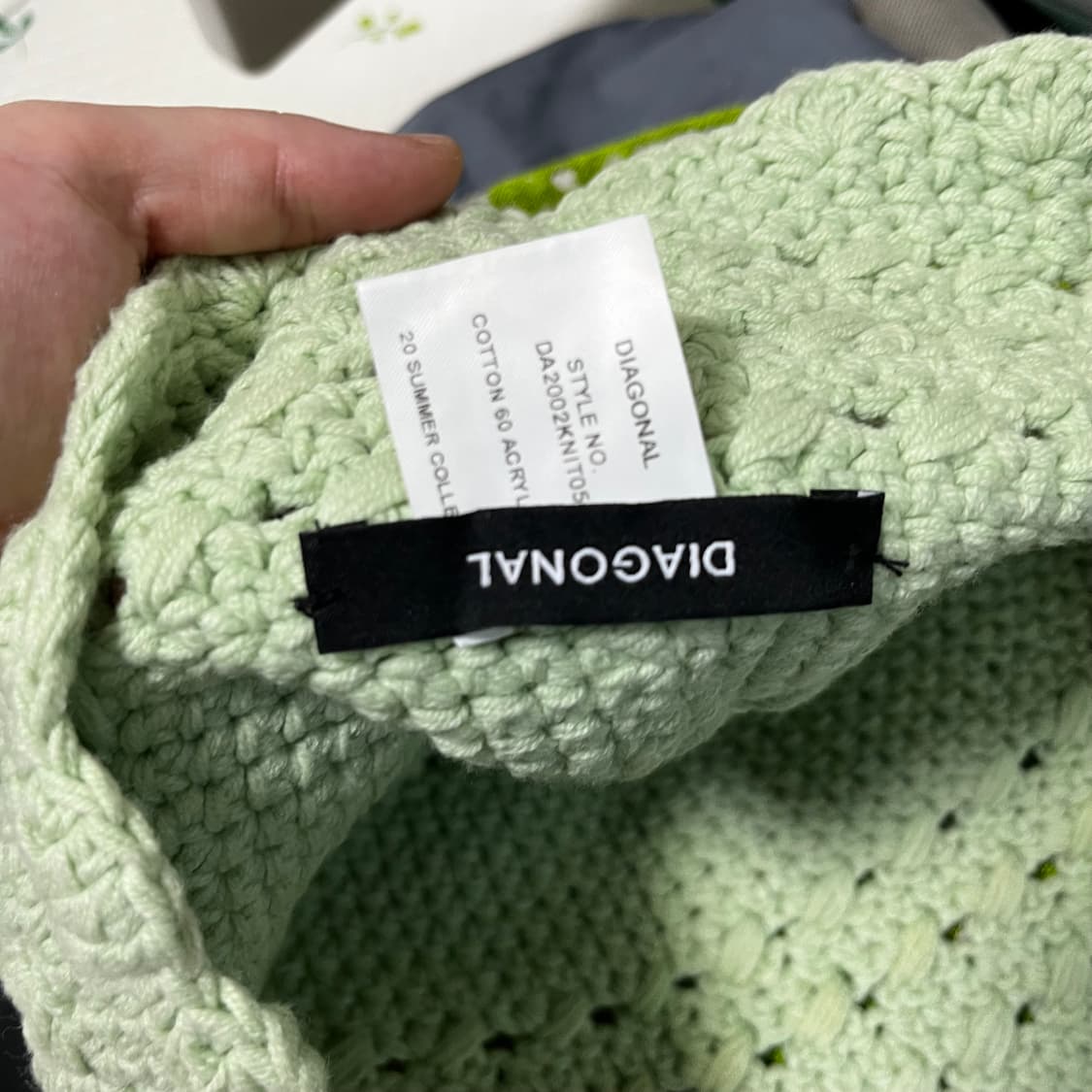 다이애그널 버킷햇 상품이미지2