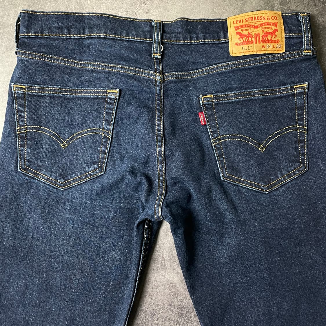 LEVI'S 리바이스511 슬림 스트레이트핏 코튼 데님 팬츠 A00700 상품이미지6