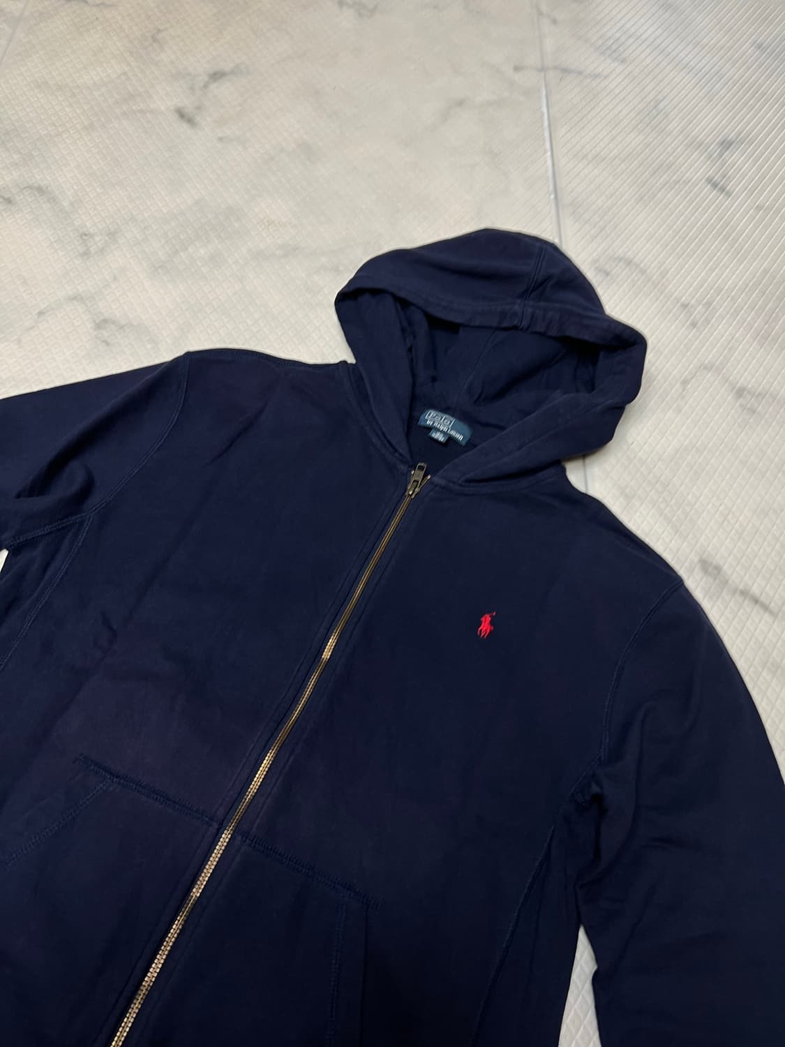 폴로 랄프로렌 네이비 후드집업 여성  상품이미지1