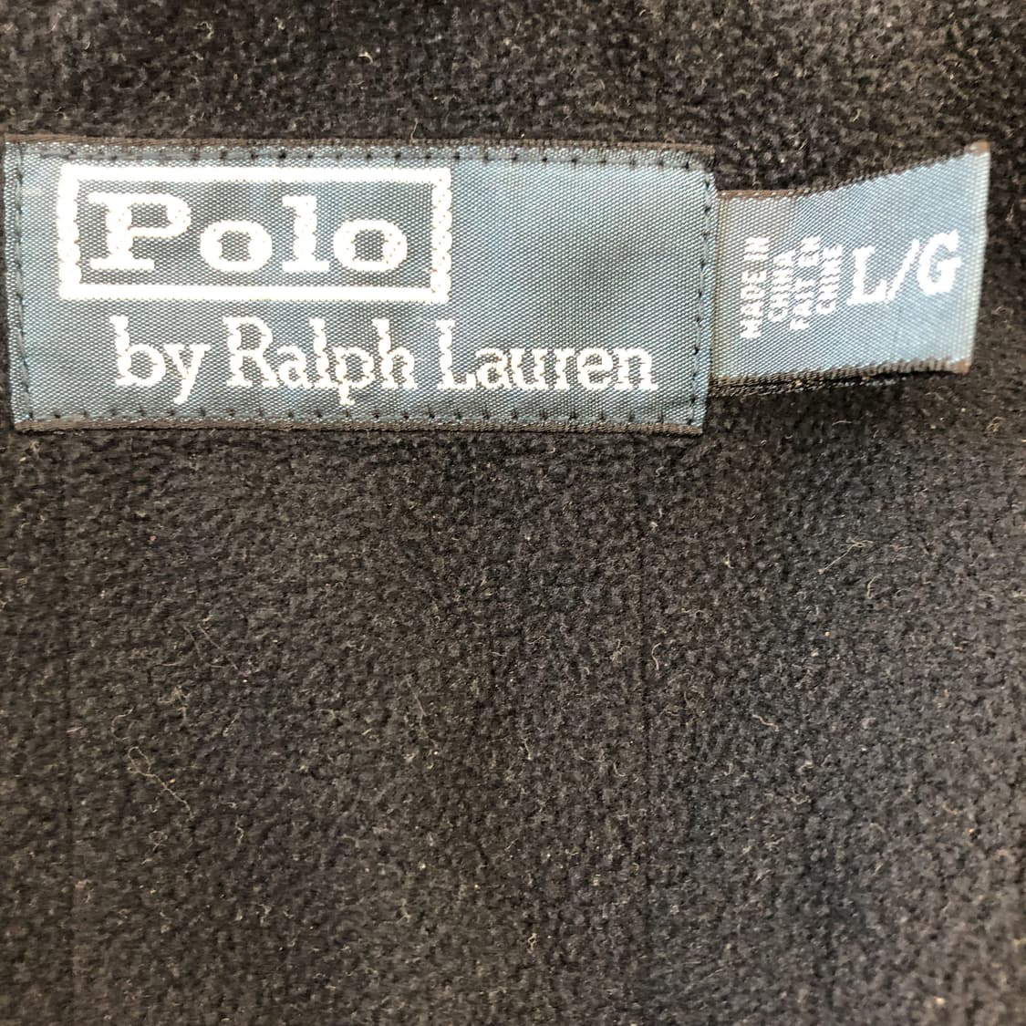 폴로 랄프로렌 폴리쉘 페리자켓 L 상품이미지5