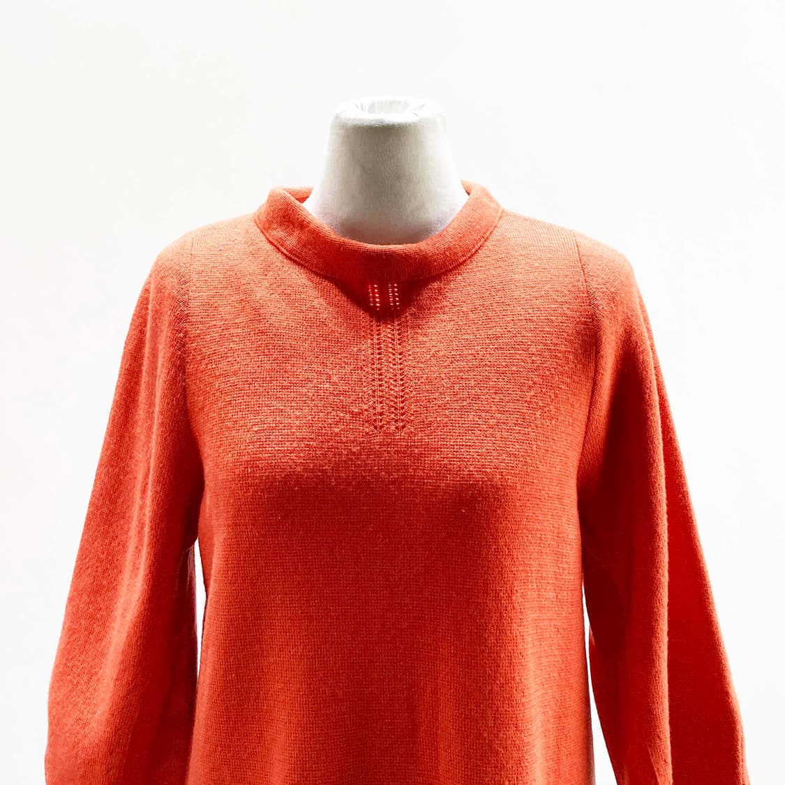 시스템 여성순모롱티셔츠 오렌지 90  상품이미지2