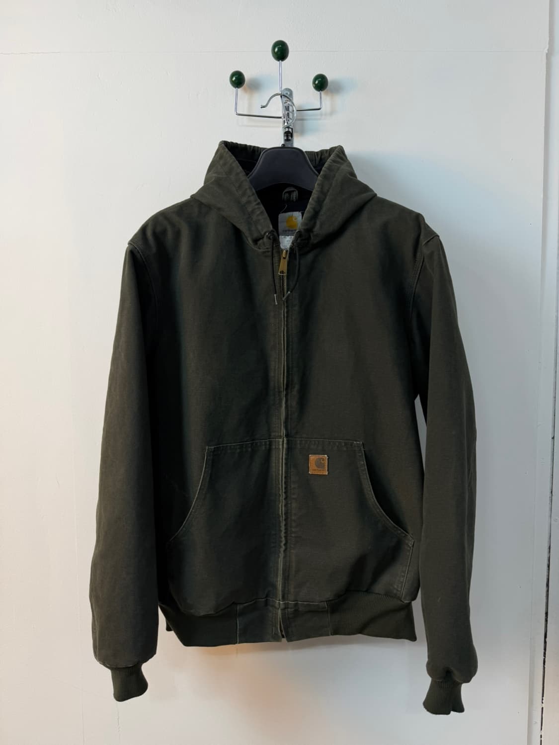 칼하트 모스그린 액티브 워크 자켓  상품이미지2