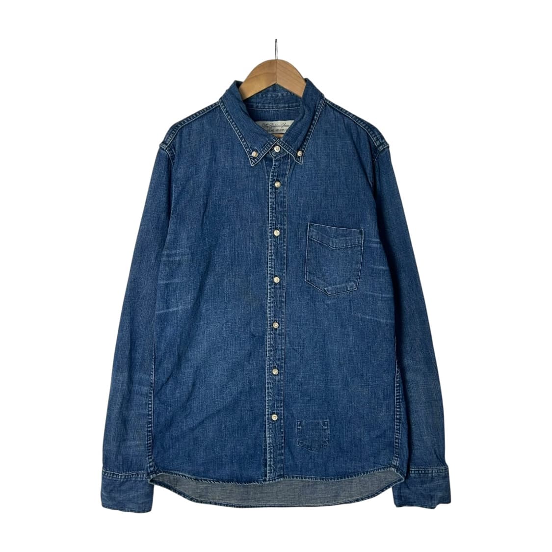 [REMI RELIEF] 레미 릴리프 포켓 디테일 데님 셔츠 상품이미지1