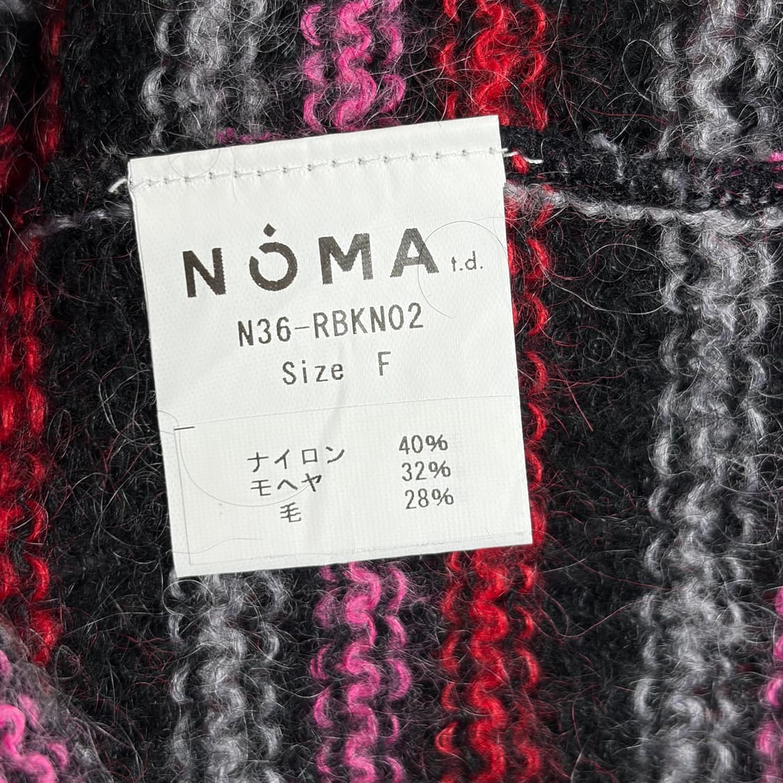 Noma t.d. 노마td 모헤어 니트 원피스 티셔츠 상품이미지6