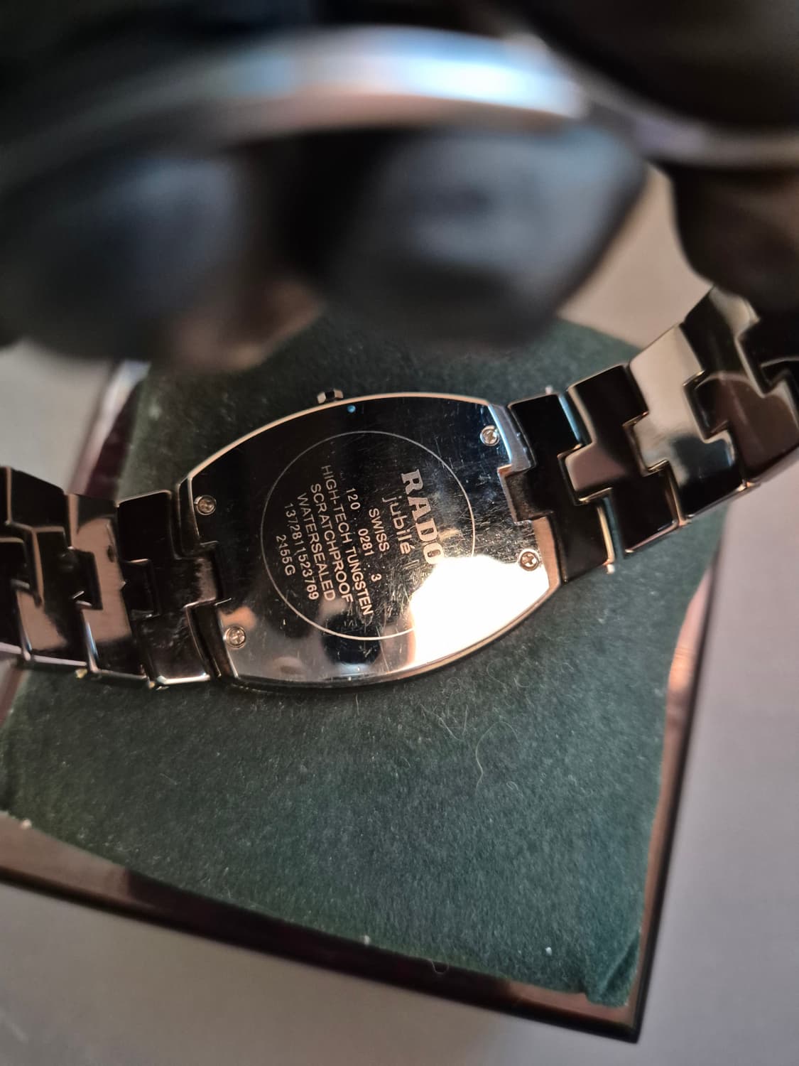 RADO Jubile 세라믹 블랙시계 (남녀공용) 상품이미지8