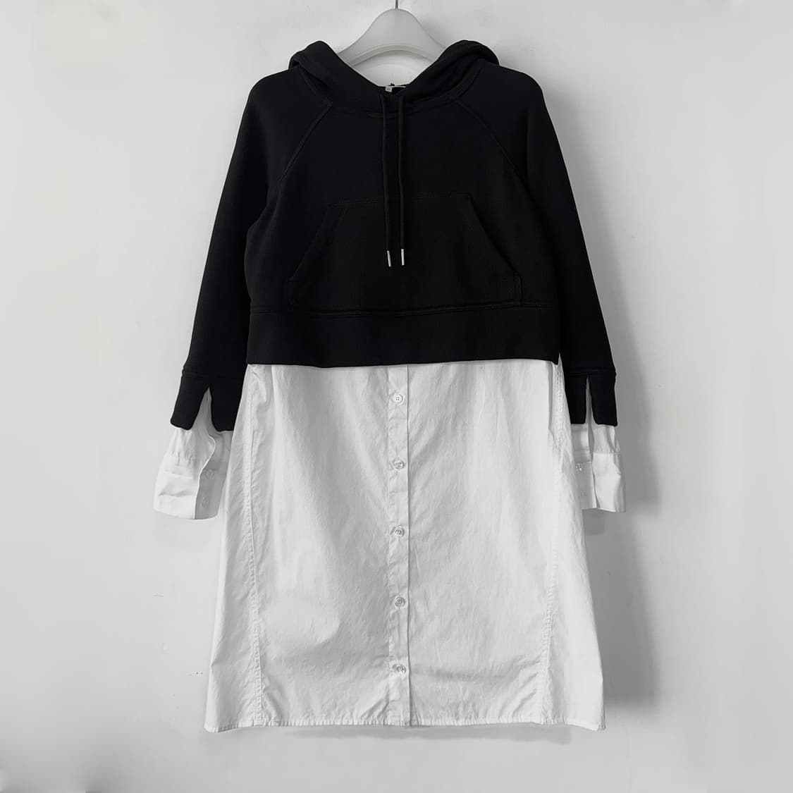 씨뉴욕 SEA NY 후드 셔츠 원피스 상품이미지2
