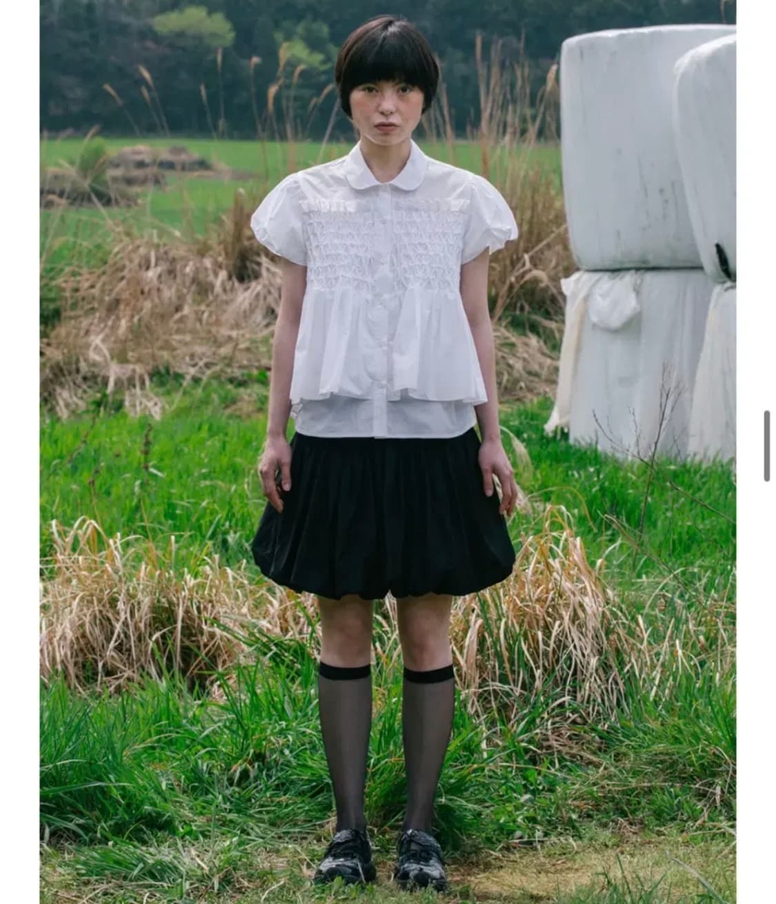 오헤시오 벌룬 미디스커트 1 상품이미지1