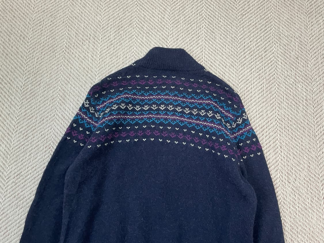 라코스테 멀티컬러 페어아일 니트 집업 J03646 상품이미지7