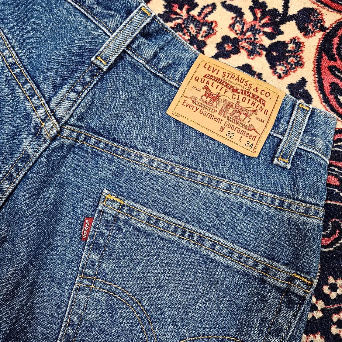 리바이스(Levis) 90's No.43901 릴렉시드핏 데님 팬츠 32 상품이미지5