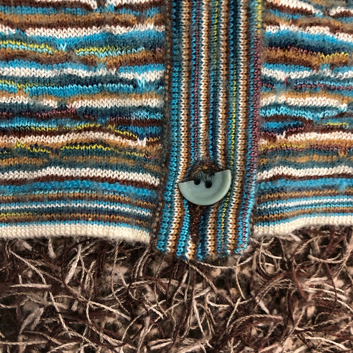 미쏘니 멀티컬러 패턴 가디건 상품이미지4