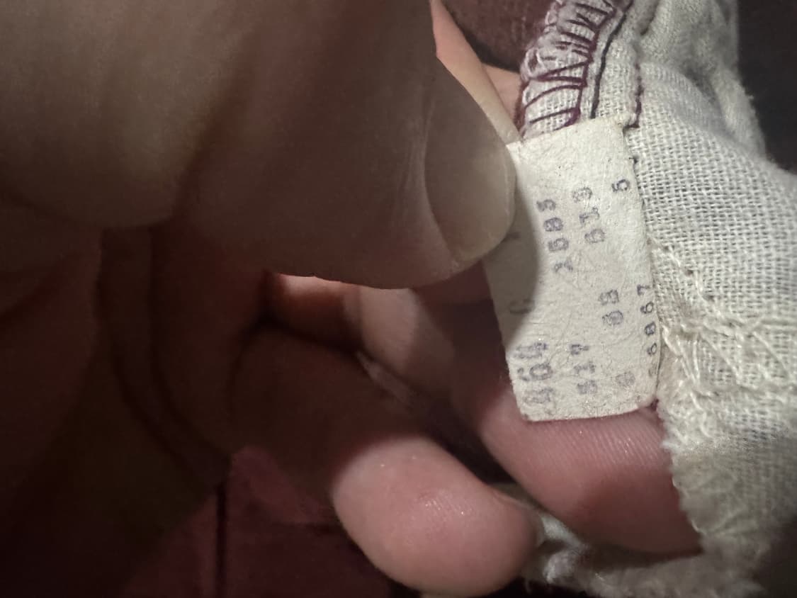 리바이스 코듀로이517 빈티지 버건디 36x31 (실제 체감 34x30) 상품이미지6