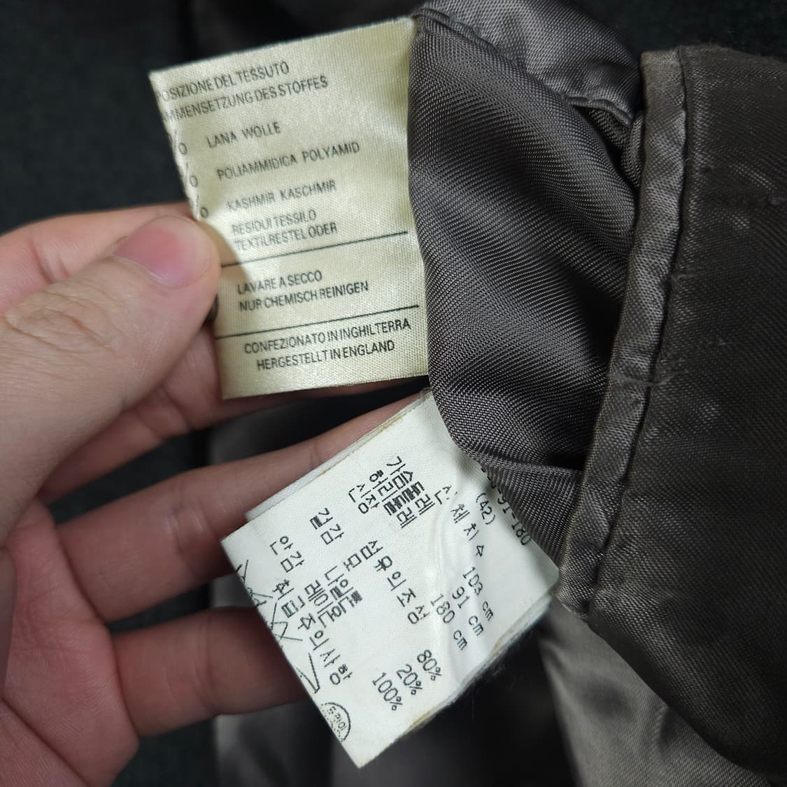 브룩스브라더스 울 코트 상품이미지5