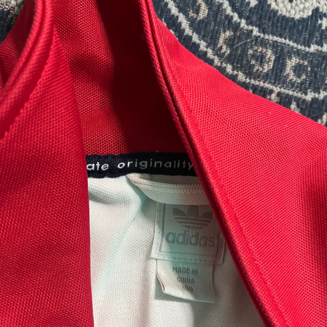 100 아디다스 베켄바우어 흰빨 져지/W2654 상품이미지4