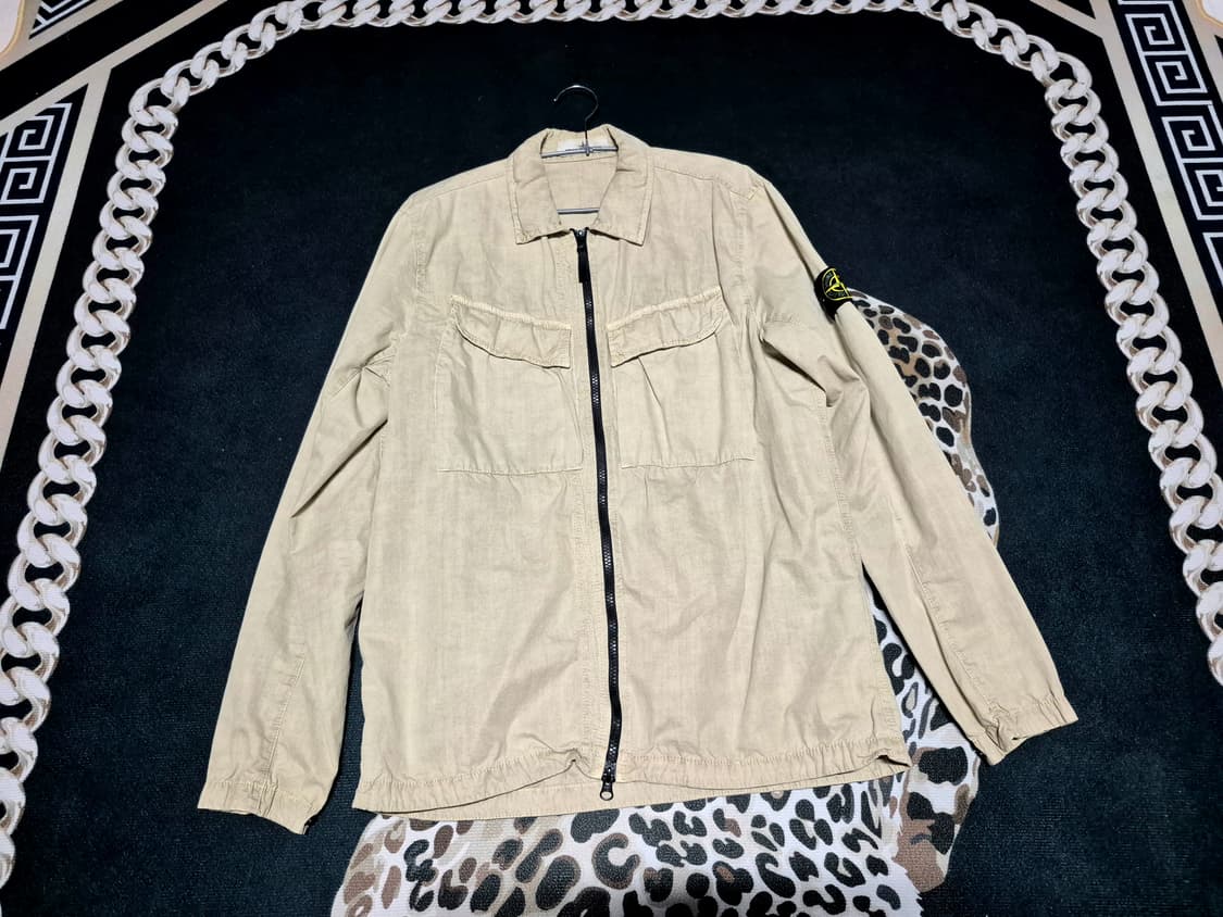 스톤 아일랜드 22F/W 올드이펙트 오버셔츠 자켓 L 상품이미지1