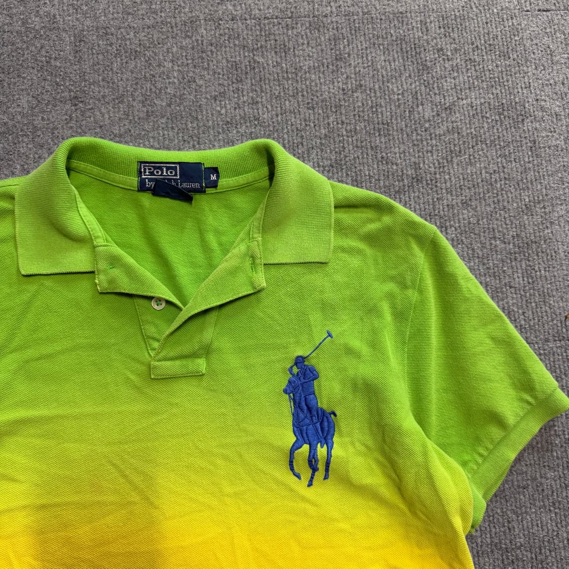 폴로 랄프로렌 빅포니 그라데이션 카라티 M 상품이미지1