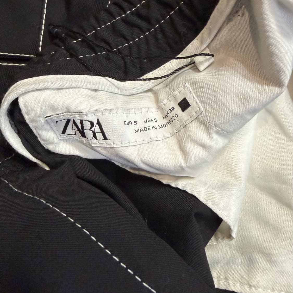 ZARA 스티치 카고 쇼츠 상품이미지3