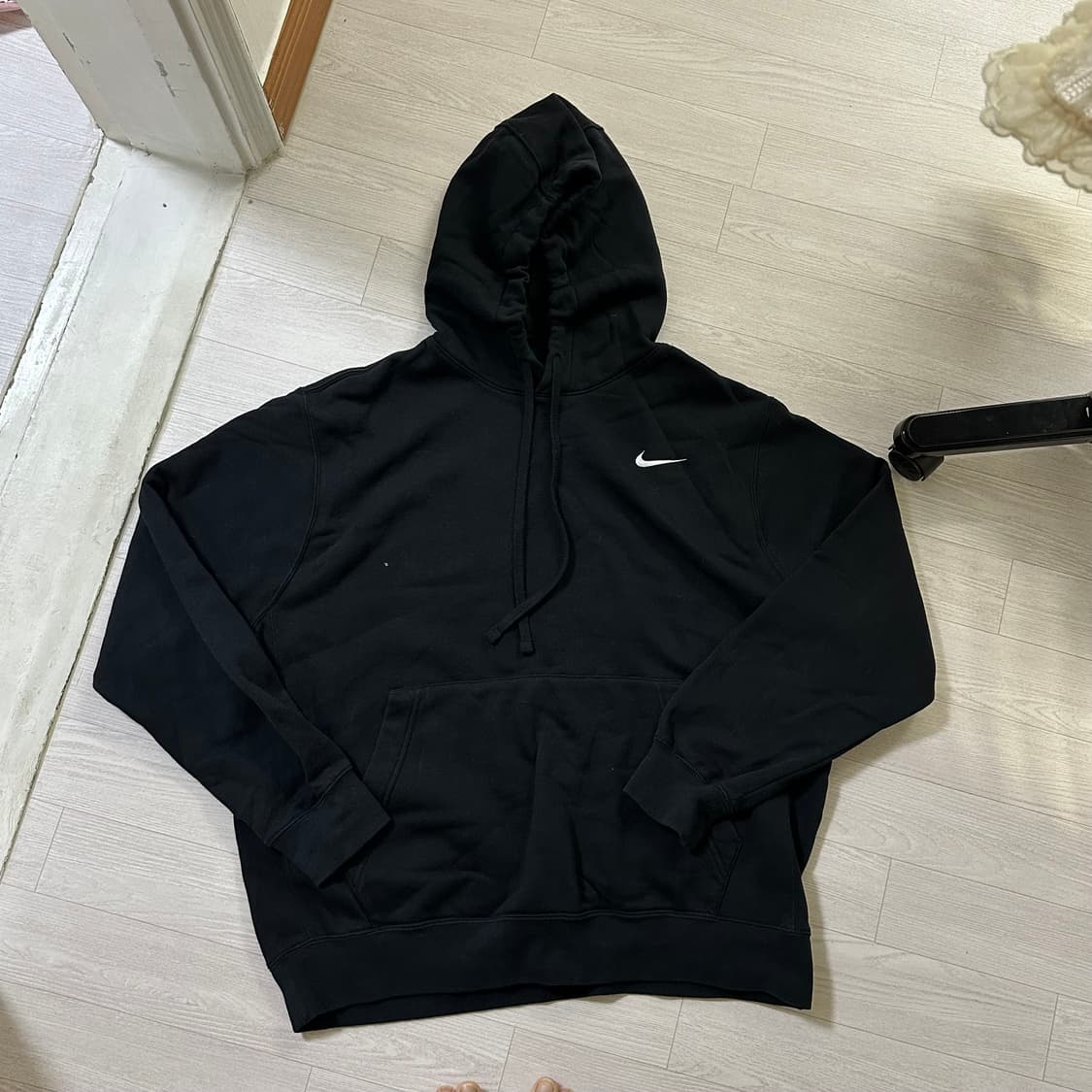 나이트  후드티 블랙 상품이미지1