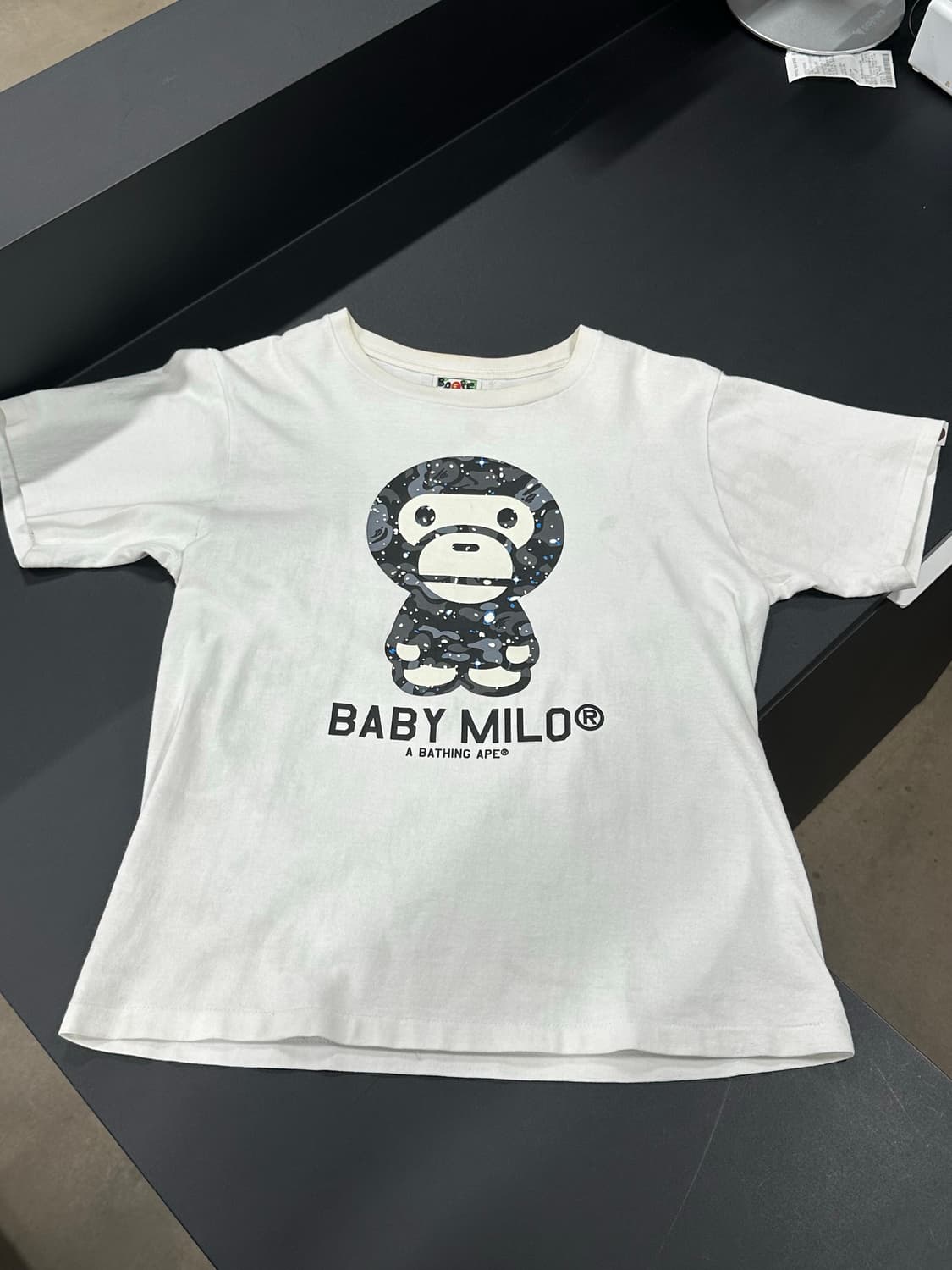 베이프 빅 베이비 마일로 스페이스 카모 반팔티 상품이미지4