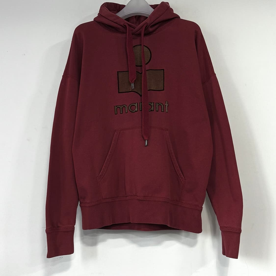 이자벨마랑 만셀 기모 버건디 후드티 상품이미지3