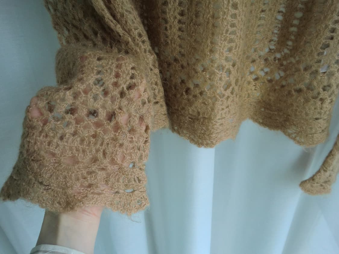 Beige turtleneck knit 상품이미지3