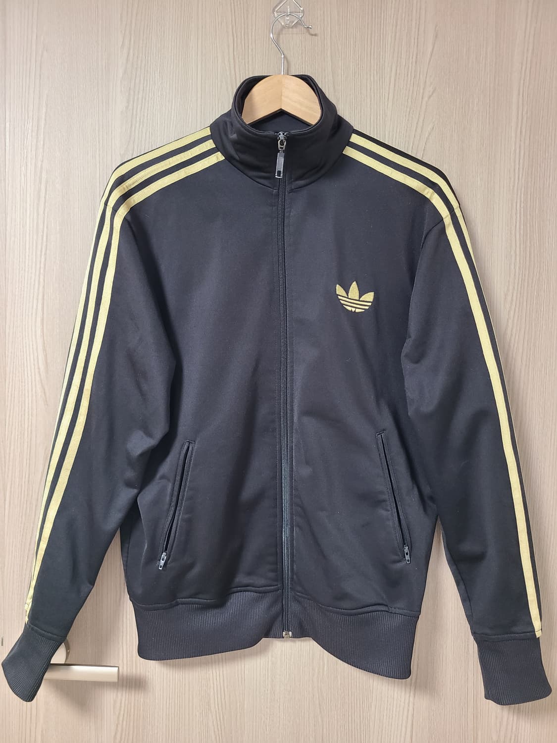 아디다스 파이어버드 트랙탑 골드 금장 100사이즈 상품이미지1