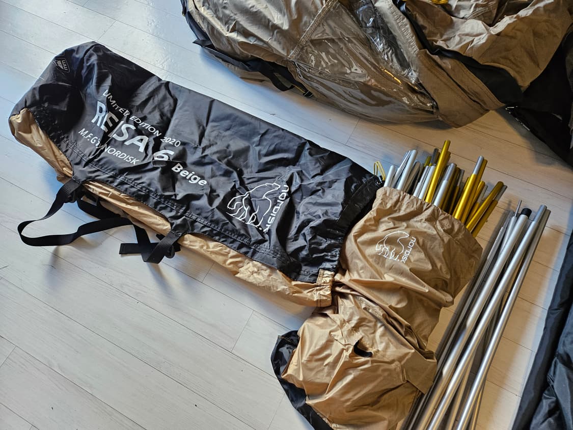 노르디스크 레이사6 Reisa 6 리미티드 베이지 텐트 상품이미지4