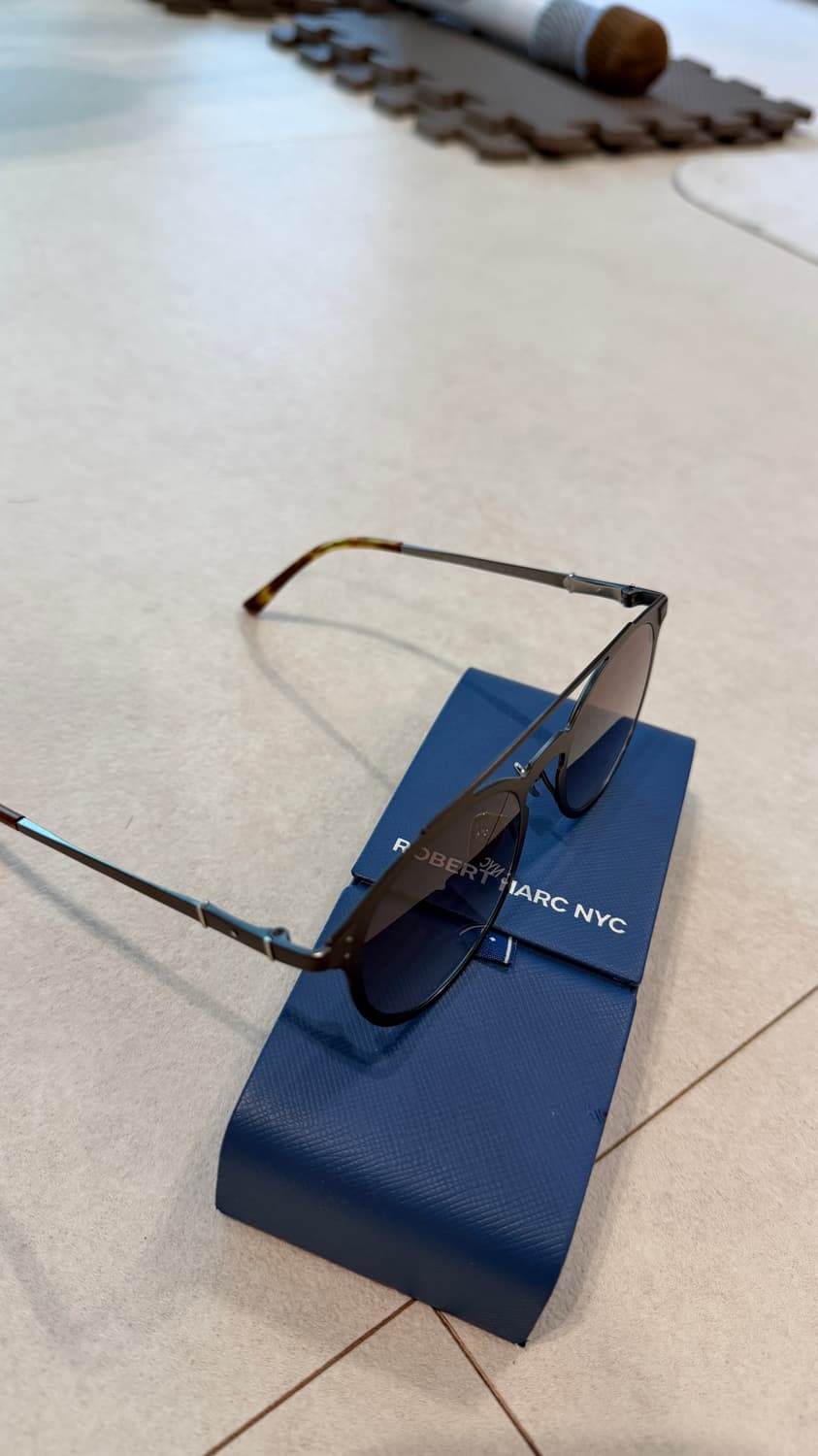 ROBERT MARC NYC 보잉 선글라스 앤틱골드 상품이미지2