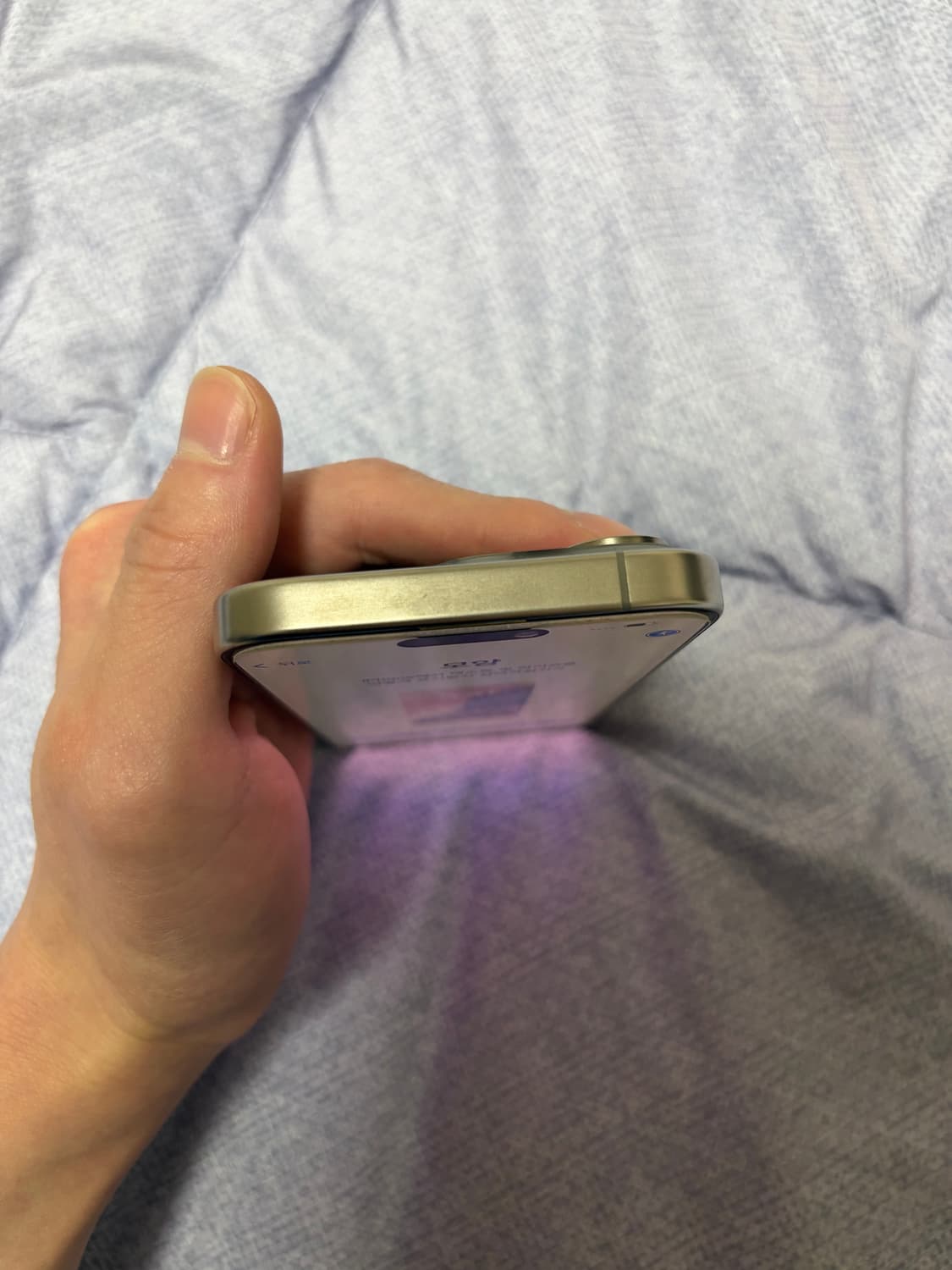 아이폰 15pro 내츄럴티타늄 256 판매합니다 상품이미지6