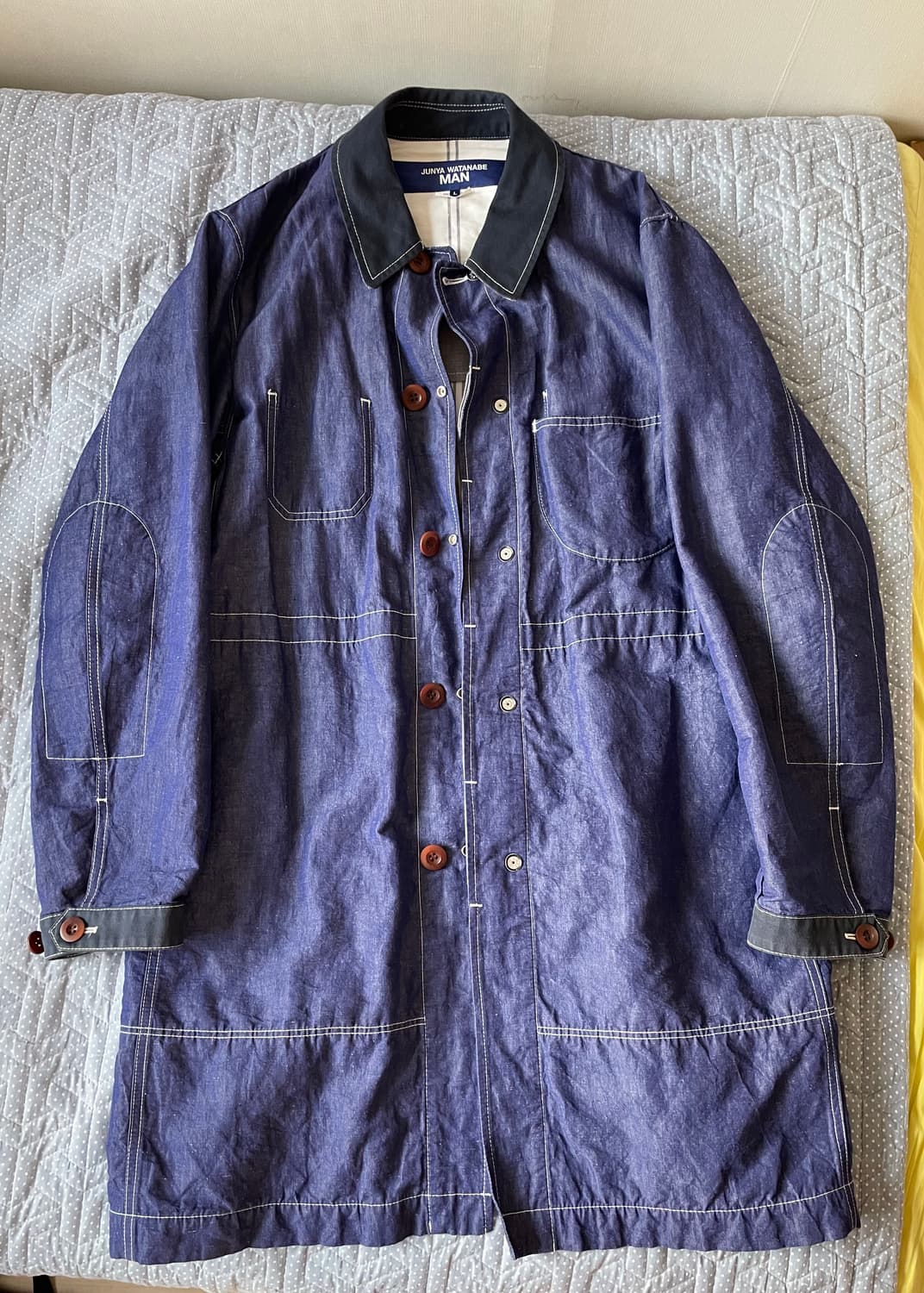 준야와타나베 22ss 리버시블 롱자켓 상품이미지5