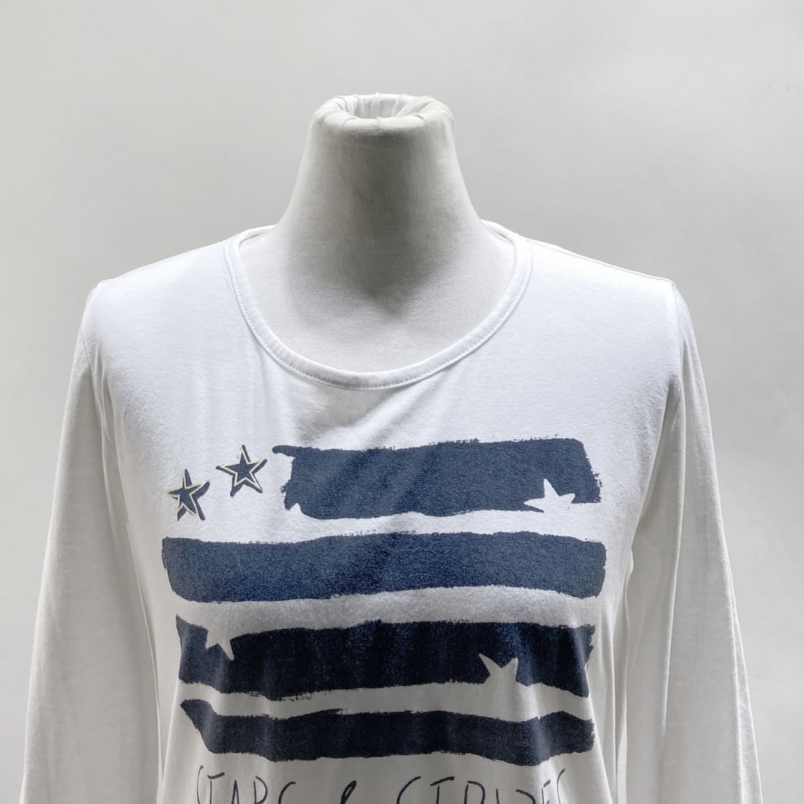 타미힐피거 여성긴팔티셔츠 화이트 90 상품이미지2