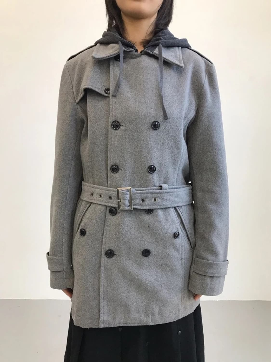 roshell Double Breasted Half Coat 상품이미지2