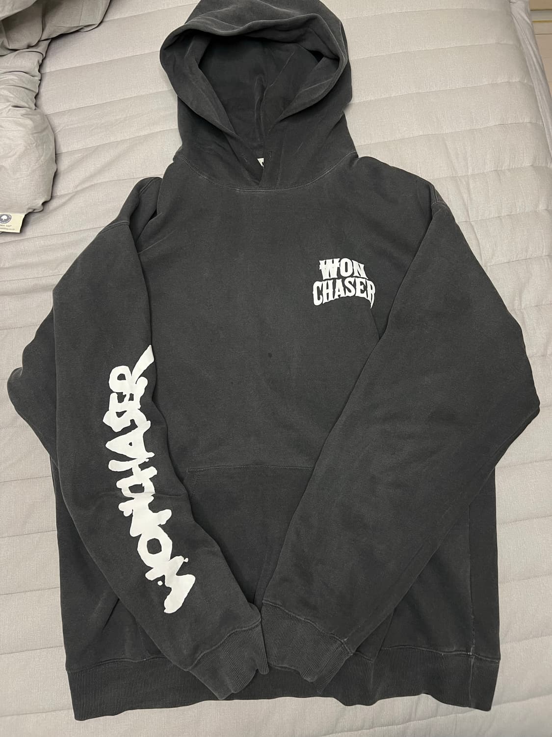 원체이서 한정판 피그먼트 후디 3사이즈 상품이미지1