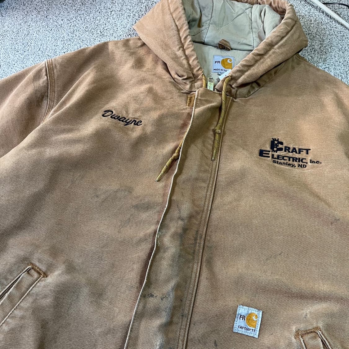 칼하트 USA 덕 액티브 자켓 상품이미지2