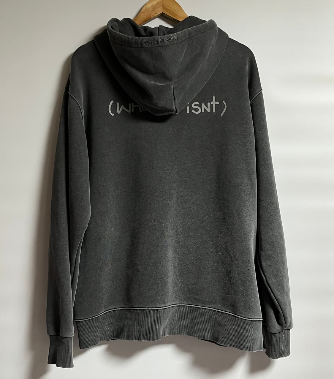 와릿이즌 마크곤잘레스 오버핏 피그먼트 후드집업 후드티 XL 상품이미지6