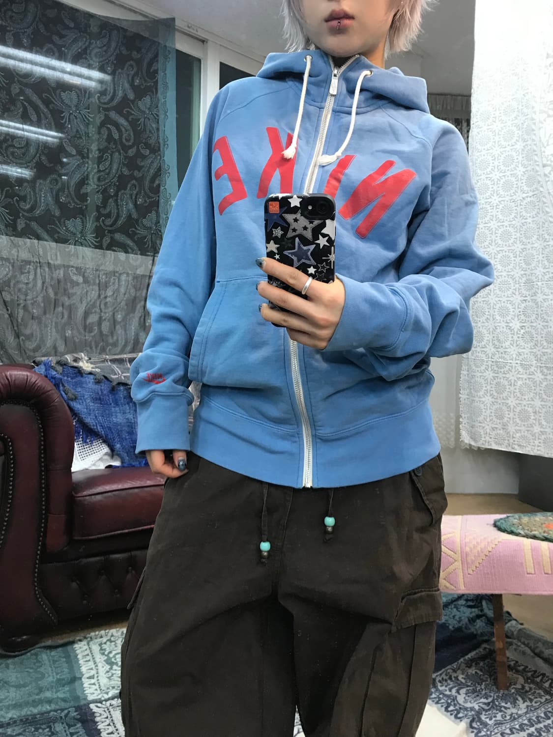 나이키 프린팅 후드집업  상품이미지2