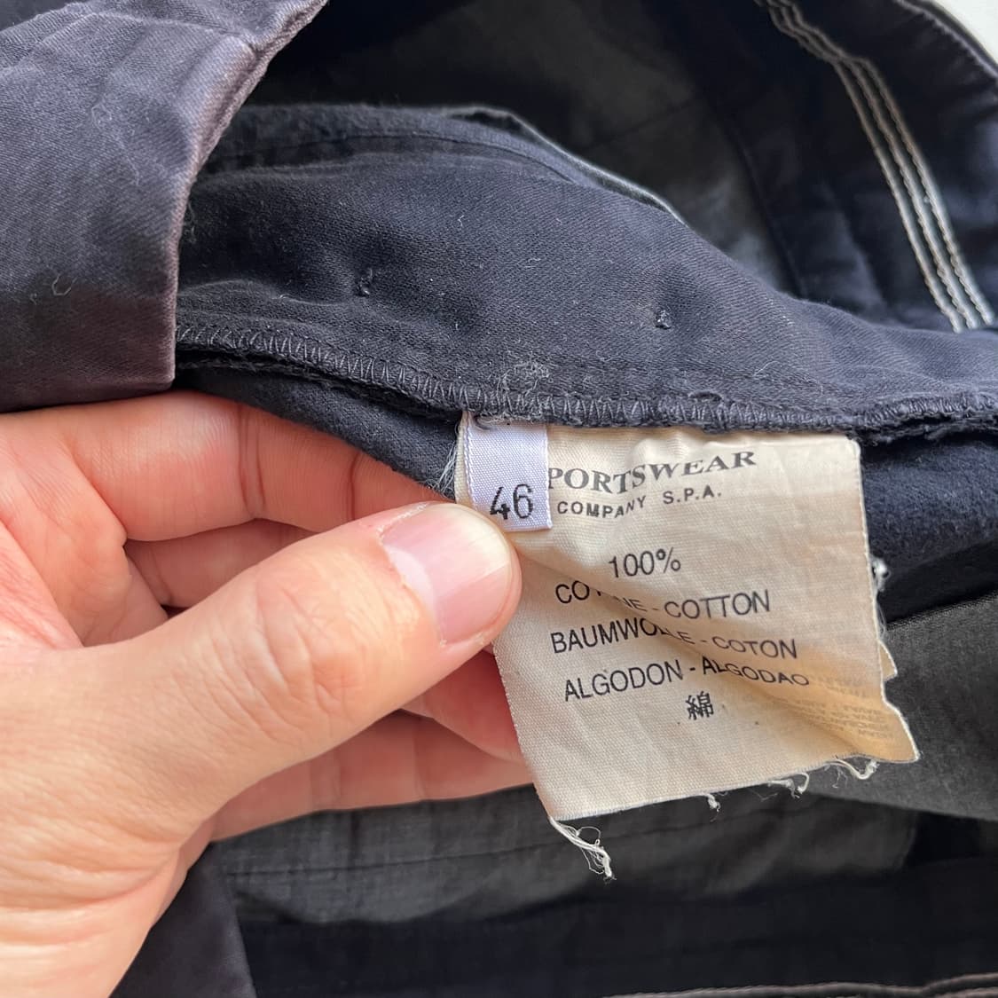 스톤 아일랜드 1998 A/W 가먼트다잉 테크니컬 트라우저 상품이미지8