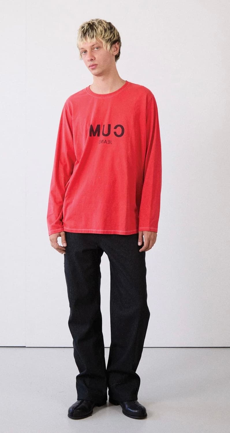 edward cuming cum red tshirt  상품이미지2