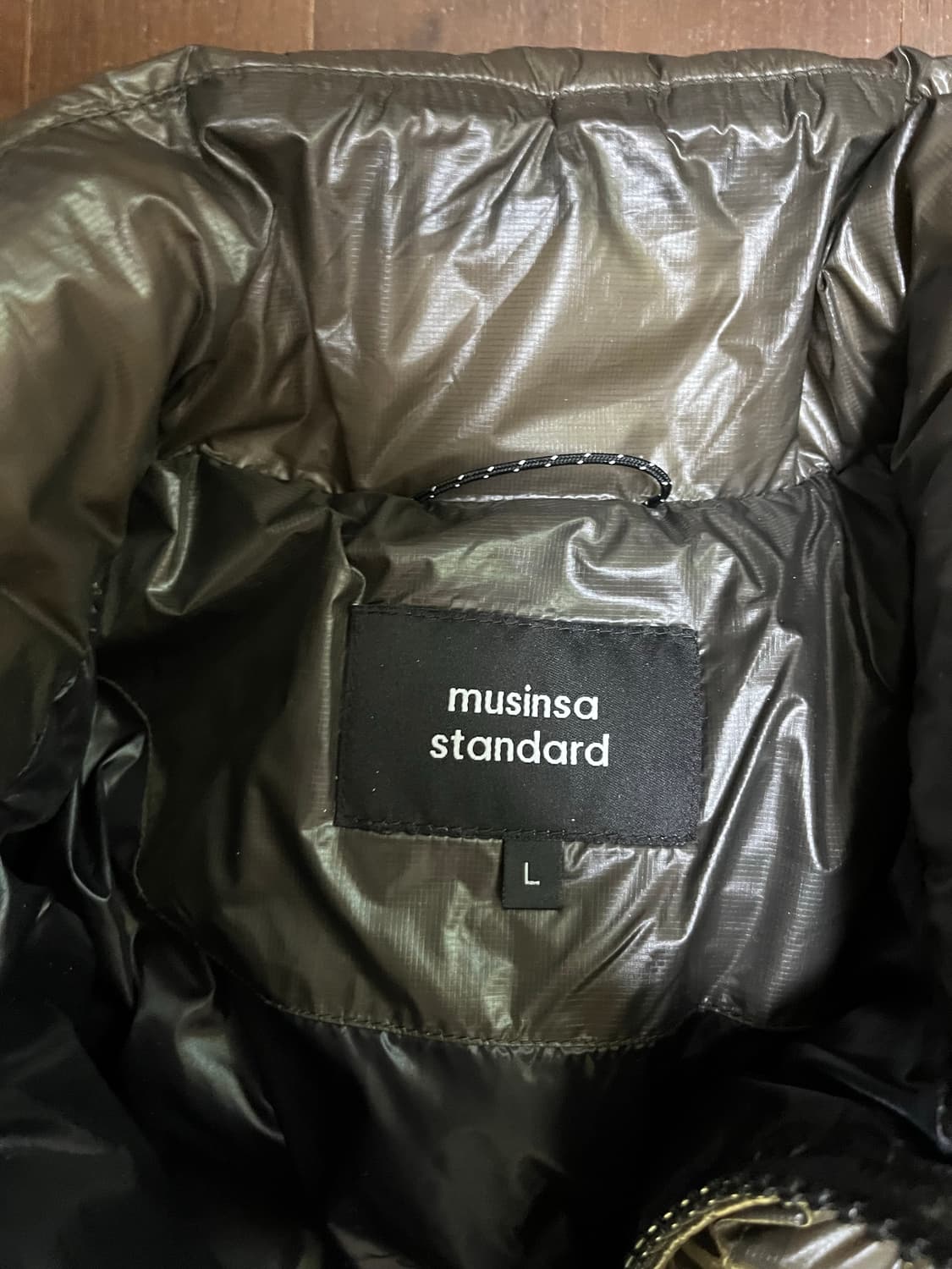 무탠다드 시티 레저 더블포켓 패딩 L 상품이미지2