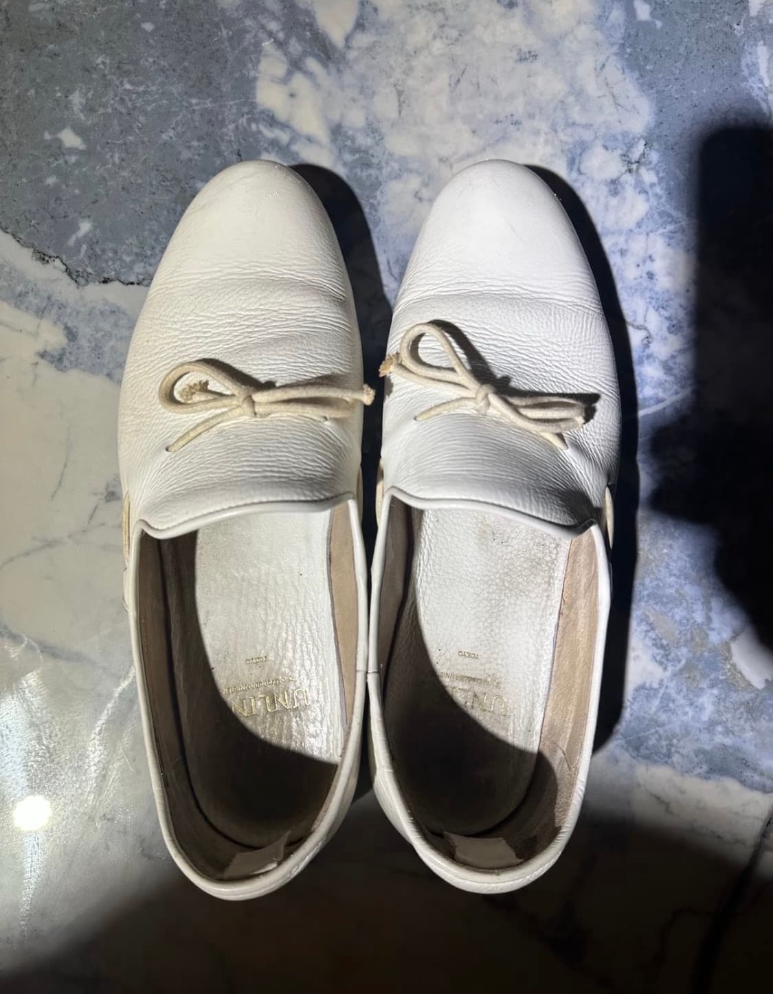 오늘만 할인)알프레도 베니스터 화이트 로퍼 270 사이즈 상품이미지4