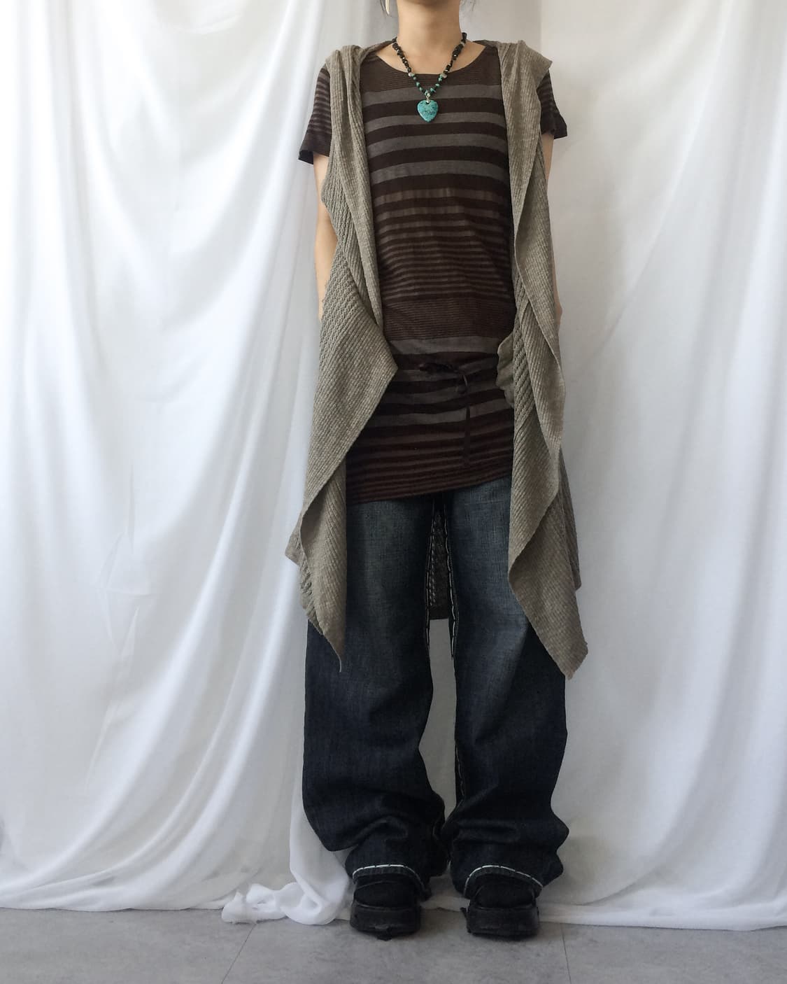 Stripe pattern onepiece 상품이미지6
