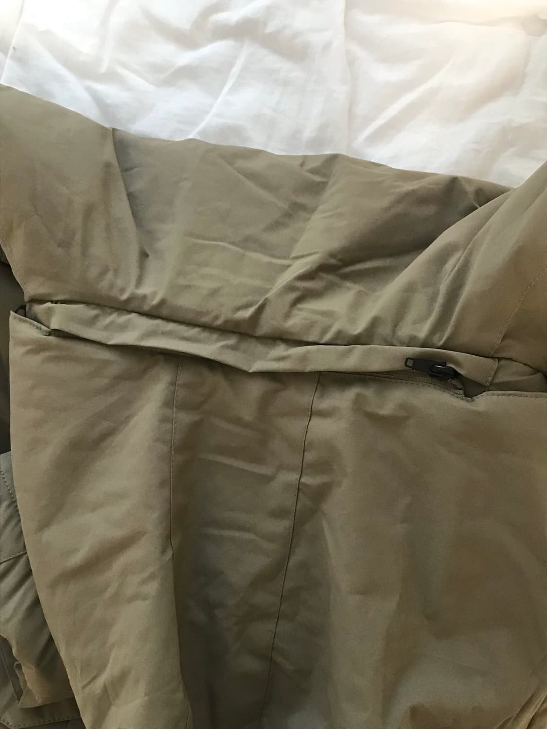 Jeep 카키 후드 패딩 점퍼 상품이미지3