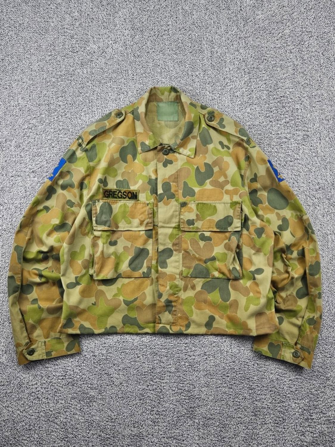 호주군 DPCU 덕헌터 필드 셔츠 자켓 커스텀 (L추정) / 11884 상품이미지2