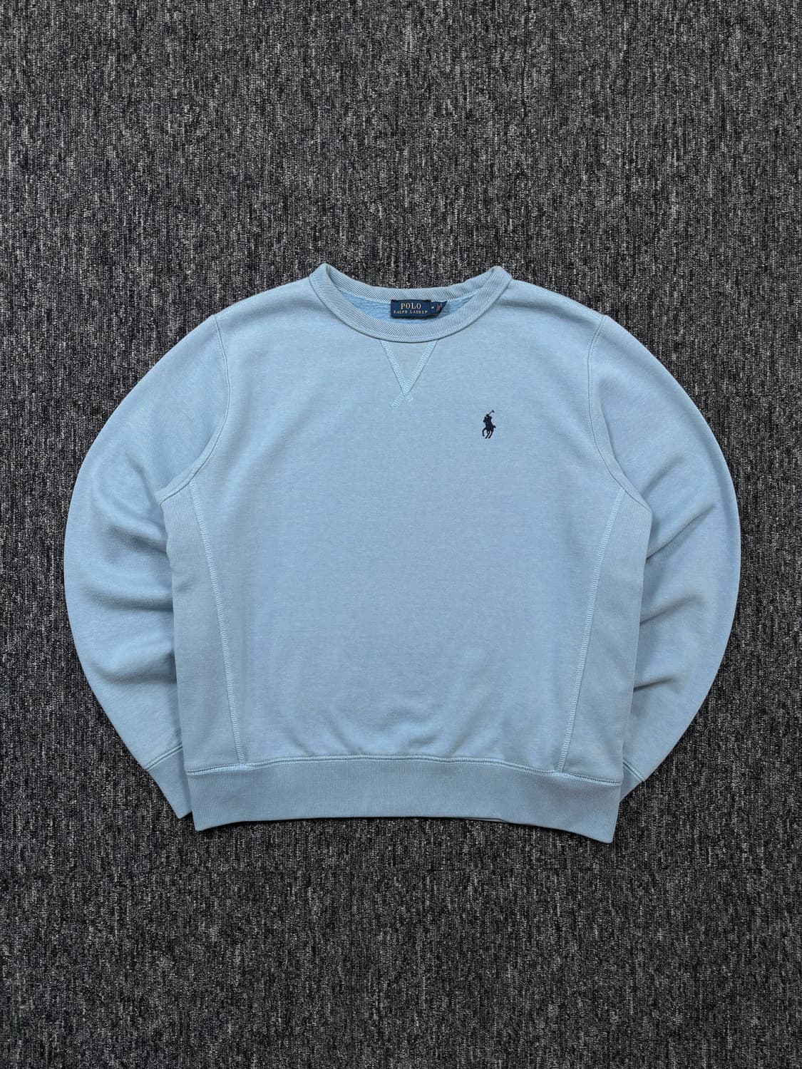 폴로 스카이블루 맨투맨 상품이미지3