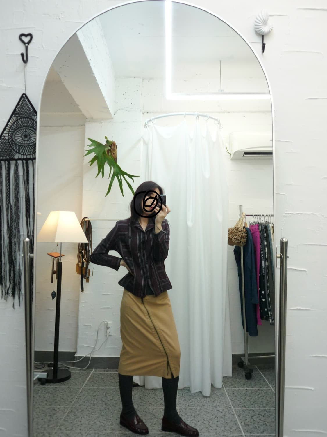 Vintage stripe fall jacket 상품이미지3
