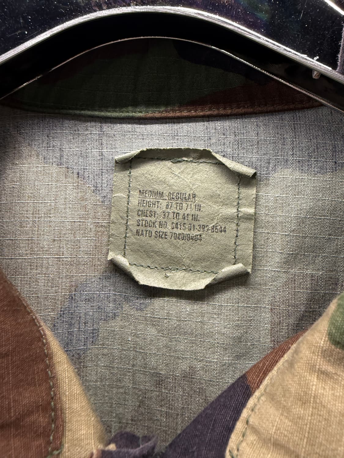US Army BDU 90s weather coat, 미군자켓 상품이미지5