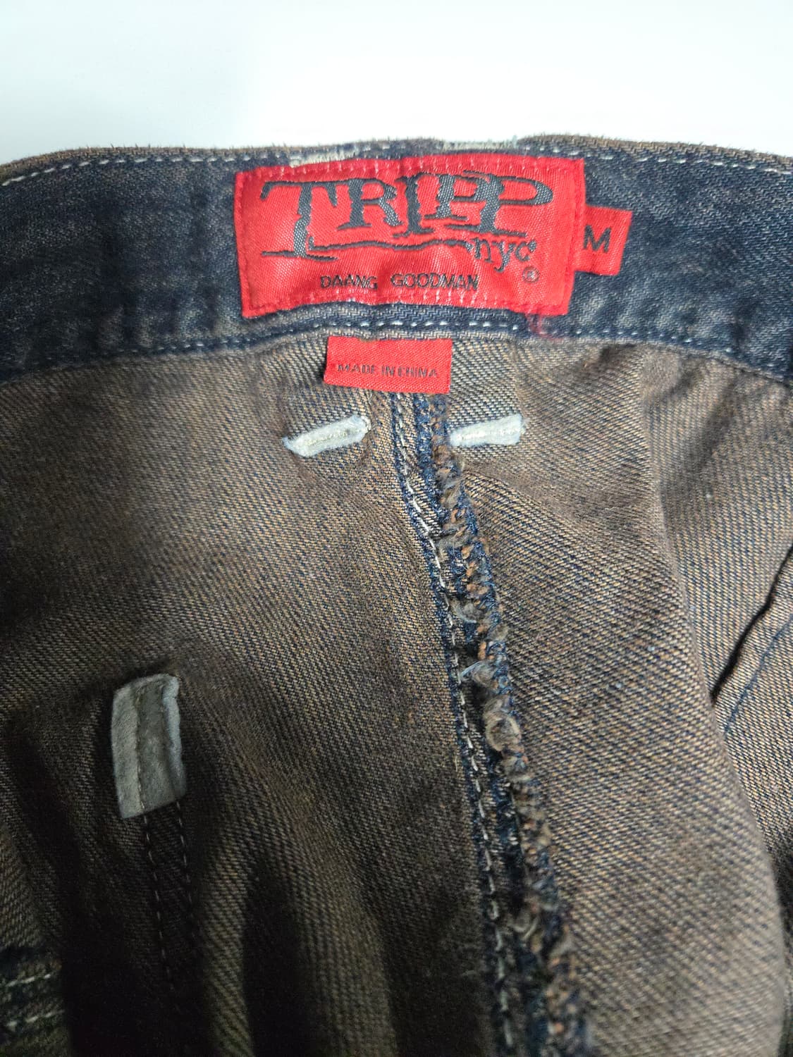 TRIPP NYC  해비 카고 팬츠 워시드 블랙  M 상품이미지5