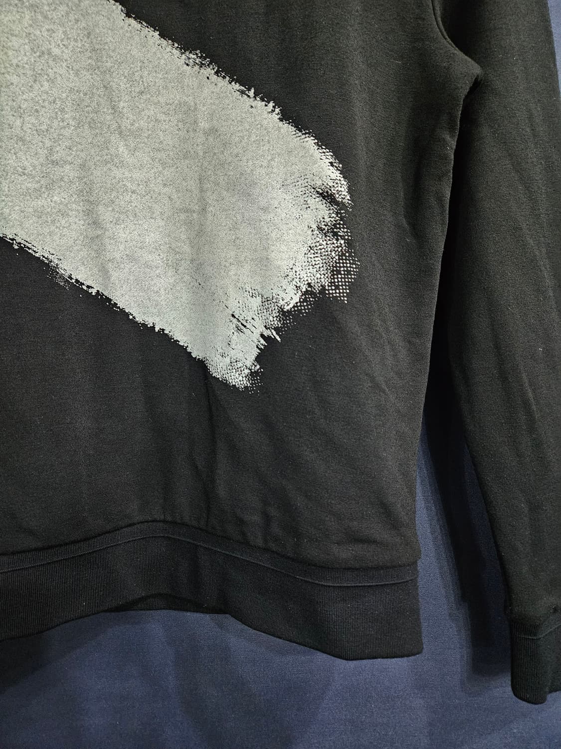 시스템옴므 프린팅 블랙컬러 남성 95~100 맨투맨  상품이미지6